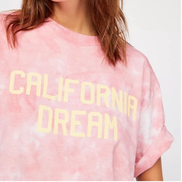 🆕 Free People x Daydreamer California Dream Tee - Picture 2 of 6